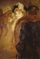 Nő az utcán, 1890
